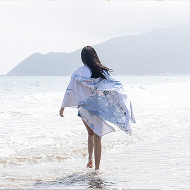 poncho towel